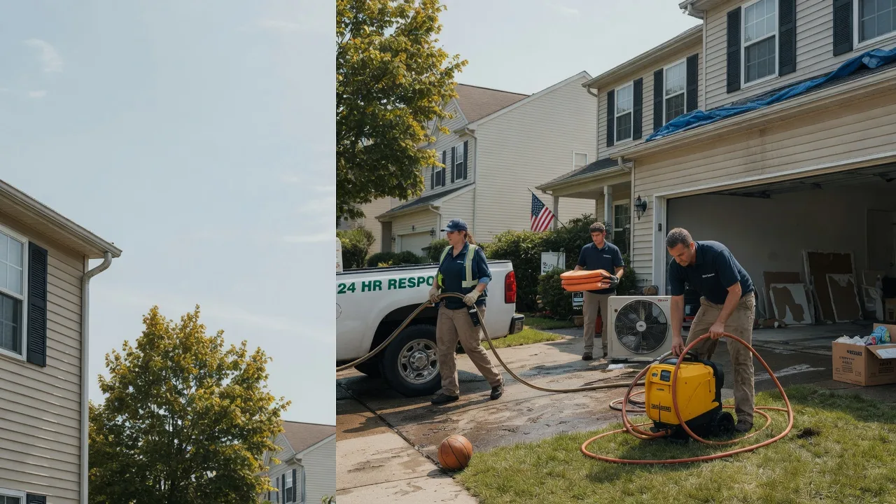 Emergency Water Damage Restoration in Westminster, MD near me